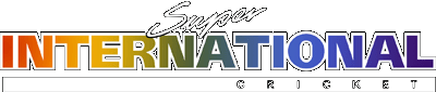 Super International Cricket logo for Super Nintendo